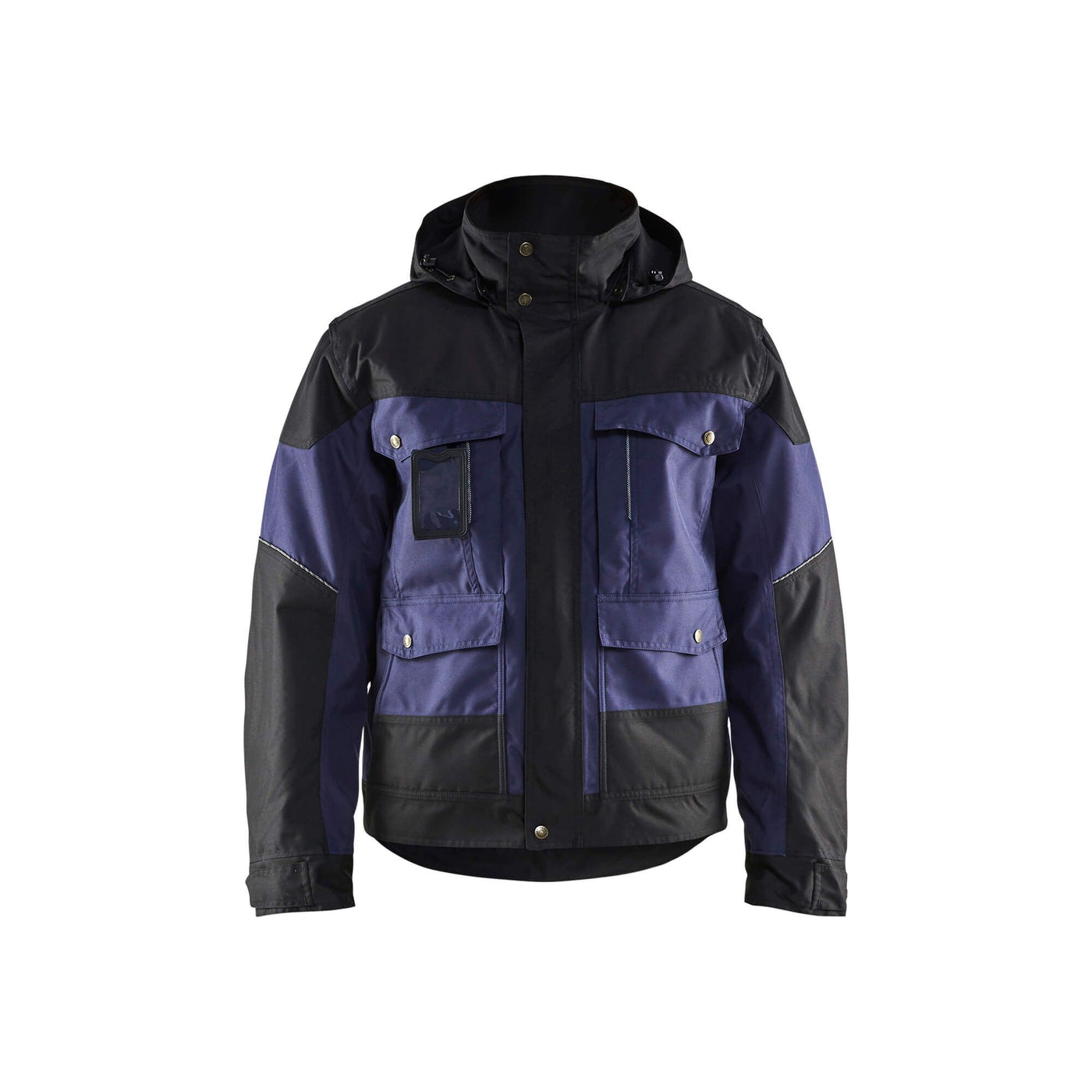 Blaklader 48861977 Workwear Winter Jacket Navy Blue/Black Main #colour_navy-blue-black