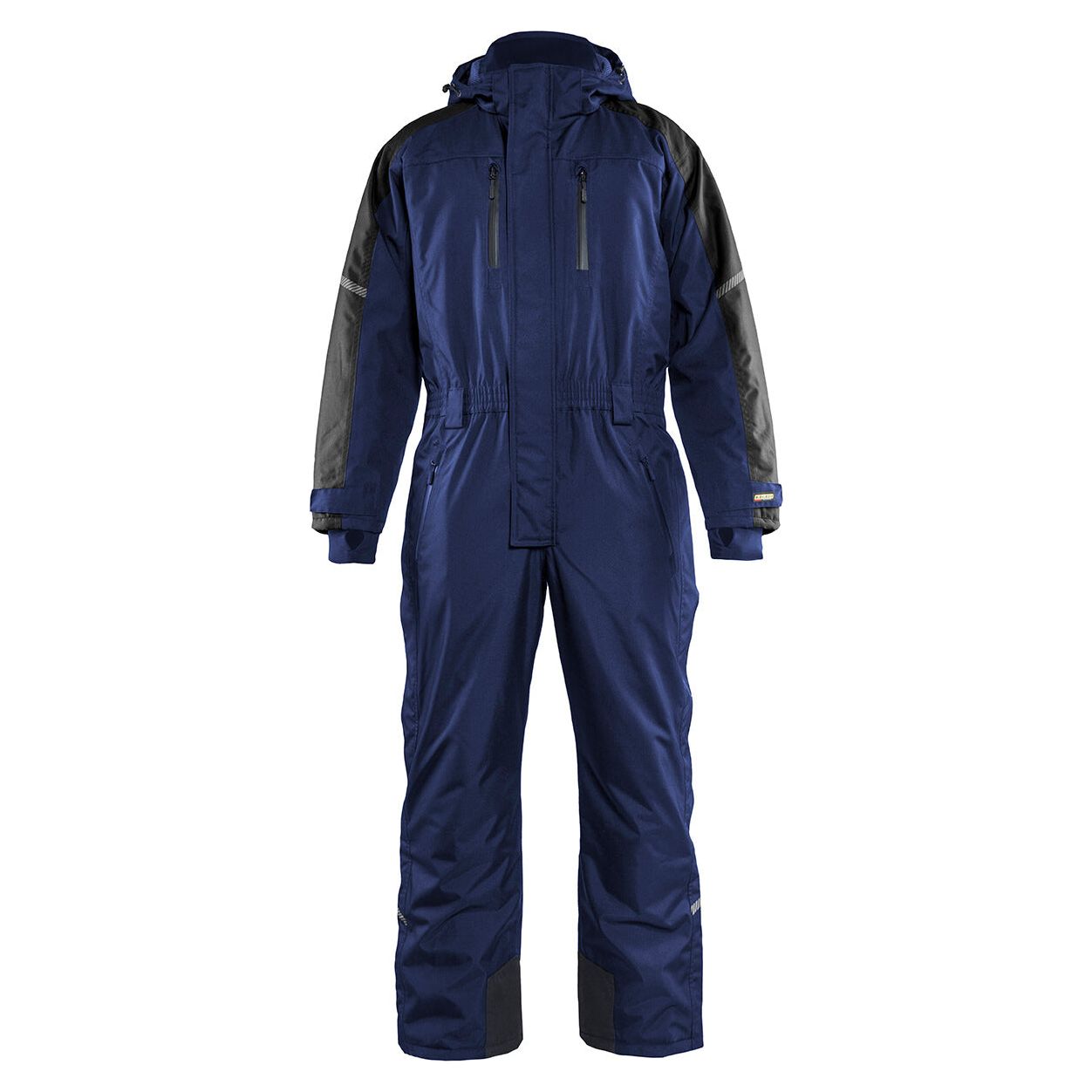 Blaklader 67851977 Workwear Winter Overalls Navy Blue/Black Main #colour_navy-blue-black