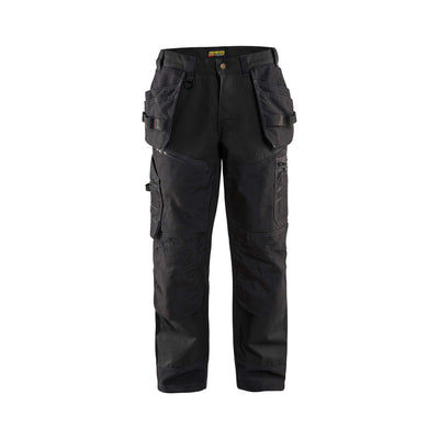 Blaklader X15001320 Craftsman Trousers Canvas Cotton 15001320 Black Main #colour_black
