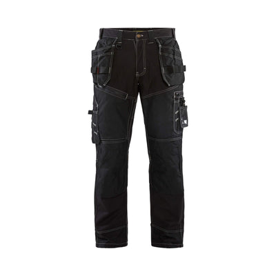 Blaklader X15001370 Craftsman Trousers Cotton 15001370 Black Main #colour_black