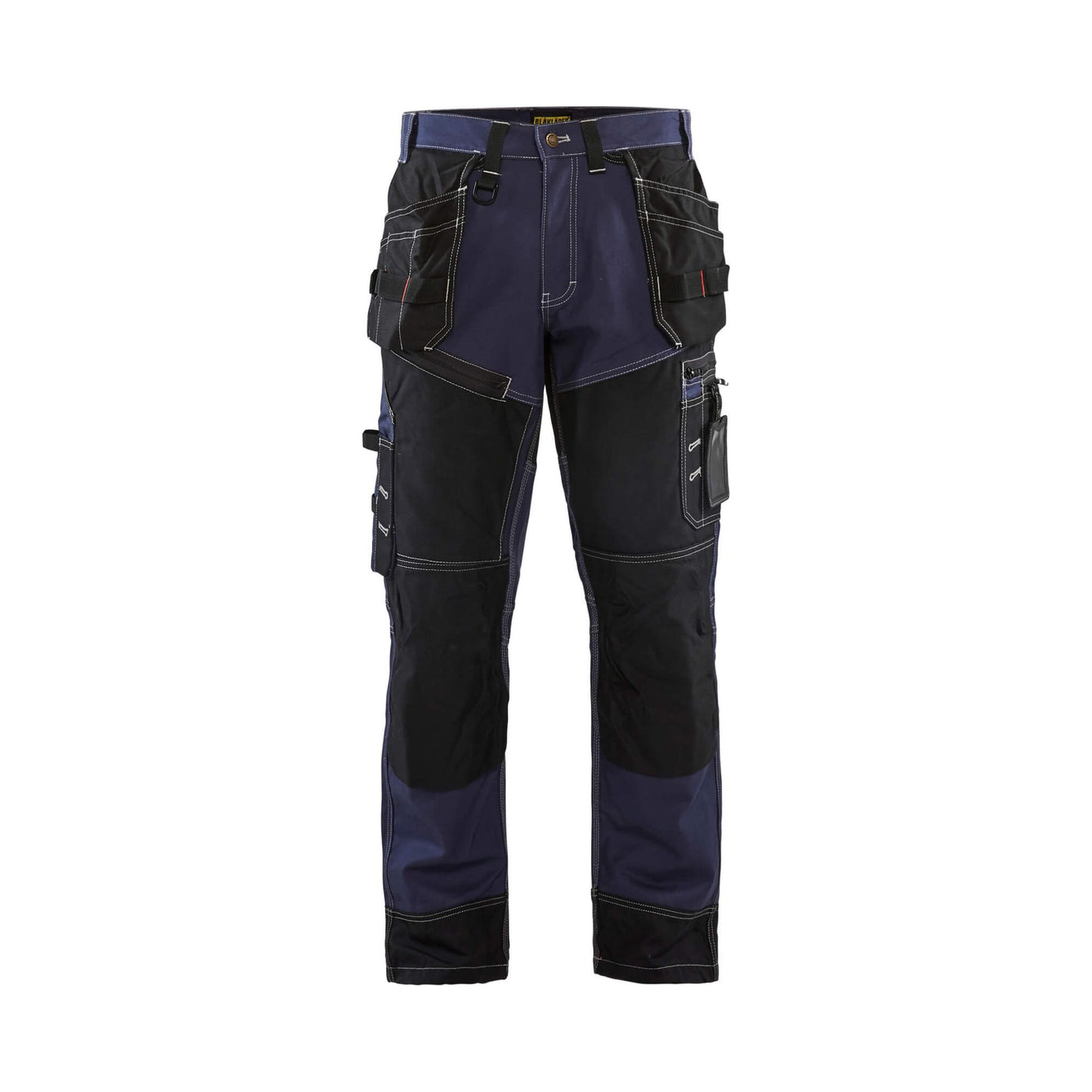 Blaklader X15001370 Craftsman Trousers Cotton 15001370 Navy Blue/Black Main #colour_navy-blue-black
