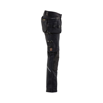 Blaklader X1900 4-Way-Stretch Trousers 19981644 Black Right #colour_black