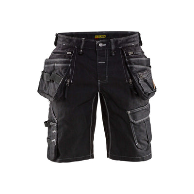 Blaklader X1900 Craftsman Shorts Stretch 19921141 Black Main #colour_black