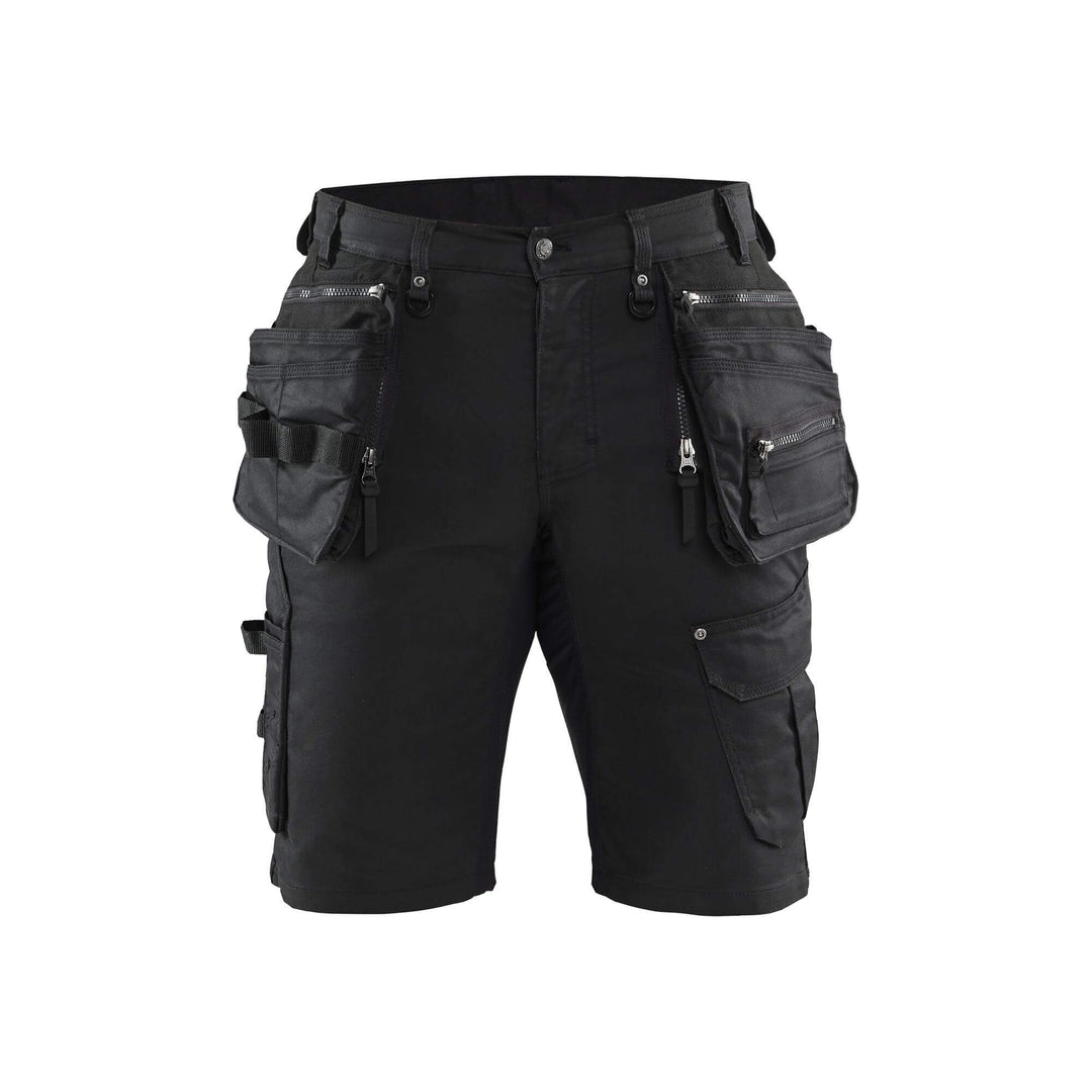 Blaklader X1900 Craftsman Shorts Stretch 19921141 Black Main #colour_black-black