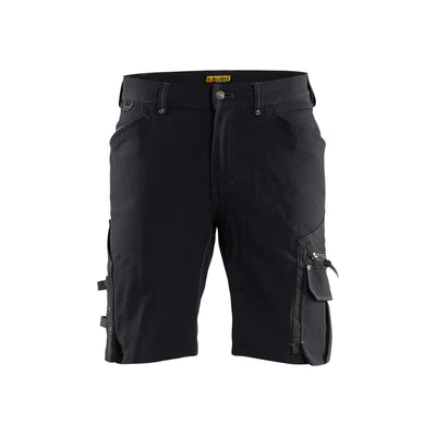 Blaklader X1900 Shorts Craftsman 4-Way-Stretch 19871644 Black Main #colour_black