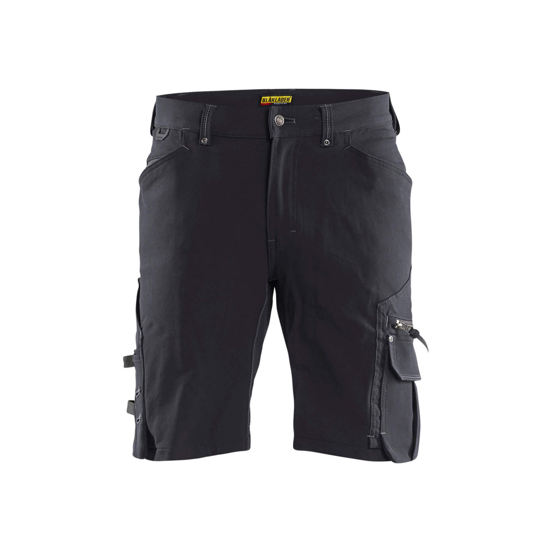 Blaklader X1900 Shorts Craftsman 4-Way-Stretch 19871644 Dark Grey/Black Main #colour_dark-grey-black