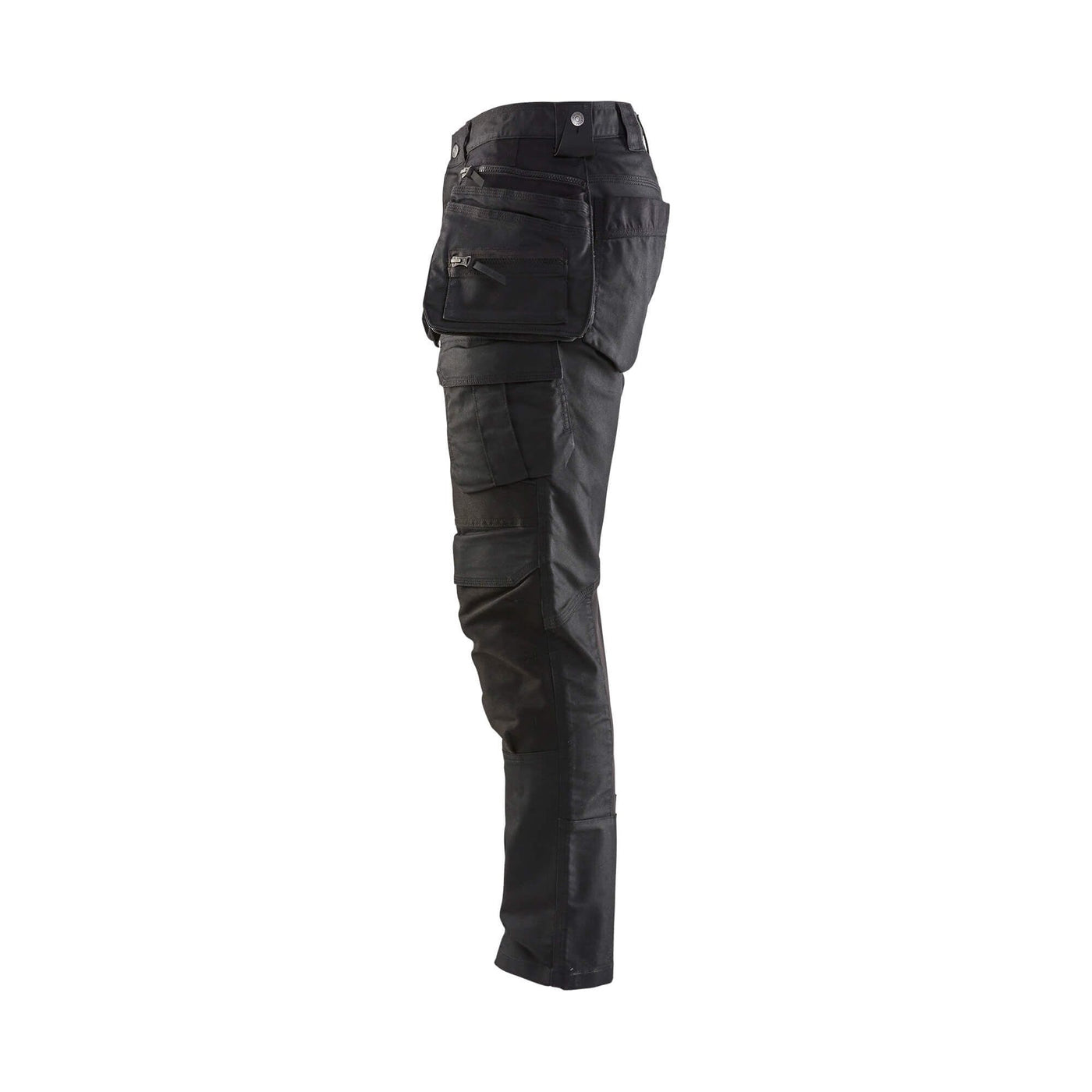 Blaklader X1900 Stretch Trousers 19901141 Black Left #colour_black