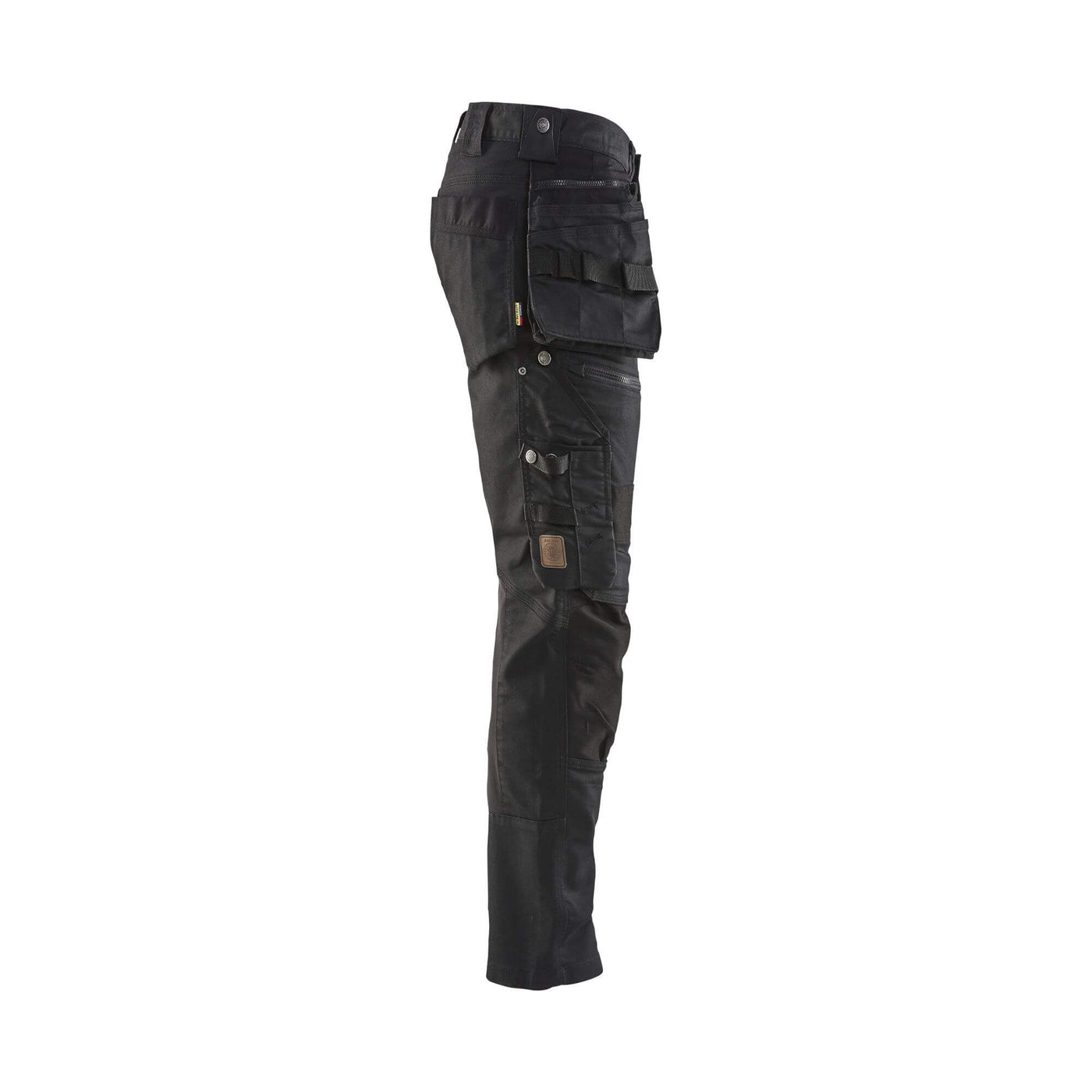 Blaklader X1900 Stretch Trousers 19901141 Black/Black Right #colour_black-black