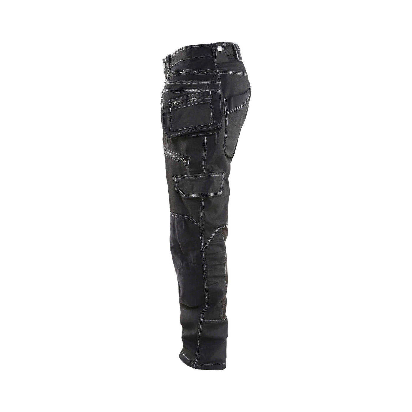 Blaklader X1900 Stretch Trousers 19991141 Black Left #colour_black