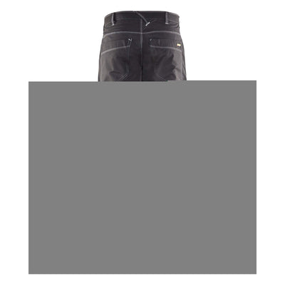 Blaklader X1900 Urban Trousers Lightweisght Service Trousers 19591845 Dark Grey Rear #colour_dark-grey