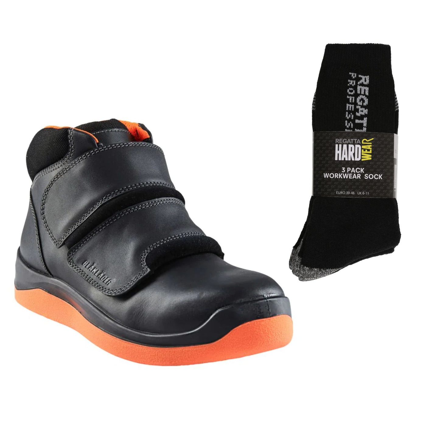 Blaklader 2459 Special Offer Pack - Asphalt Safety Boots S3 (24590000) + 3 Pairs Work Socks