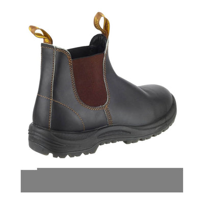 Blundstone 192 Safety Boots-Stout Brown-2