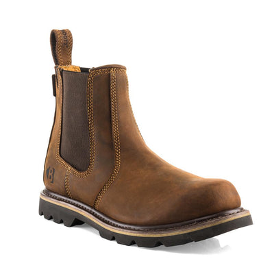Buckler Boots B1300 Non-Safety Dealer Boots  Brown Buckbootz Brown Main#colour_brown