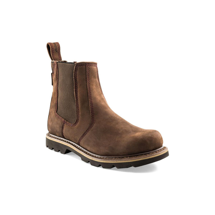 Buckler Boots B1400 Non-Safety Dealer Boots  Brown Buckbootz Brown Main#colour_brown