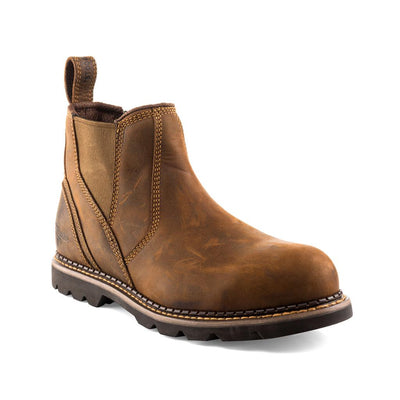 Buckler Boots B1555 Safety Dealer Boots  Brown Buckbootz Brown Main#colour_brown