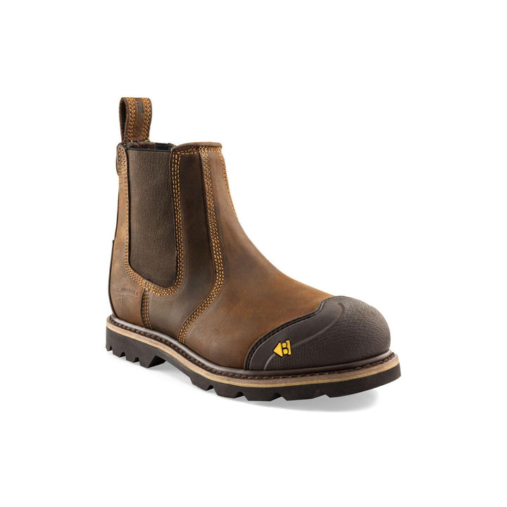 Buckler Boots B1990 Safety Dealer Boots  Brown Buckbootz Brown Main#colour_brown