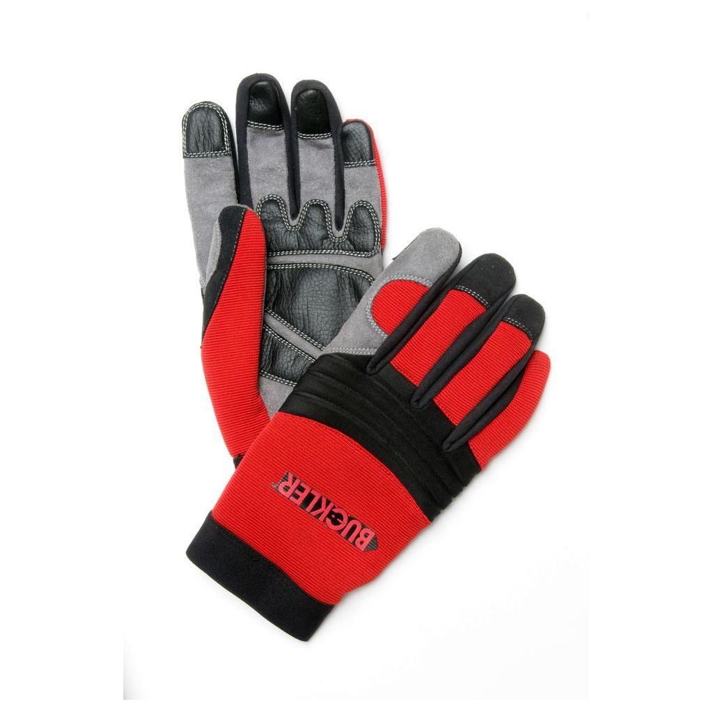 Buckler Boots HG1 Work Gloves Handguardz Buckbootz Red/Black/Grey Main#colour_red-black-grey