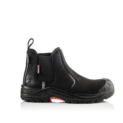 Buckler Boots NKZ101BK Safety Dealer Boots Buckbootz Black Image 2#colour_black