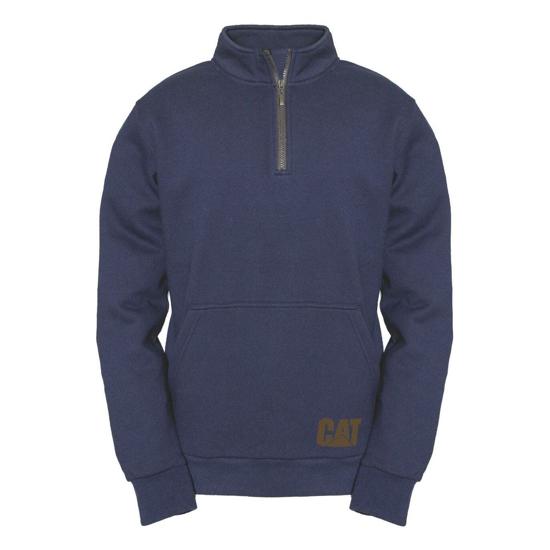 Caterpillar AG 1/4 Zip Jumper Pullover-Eclipse-Main