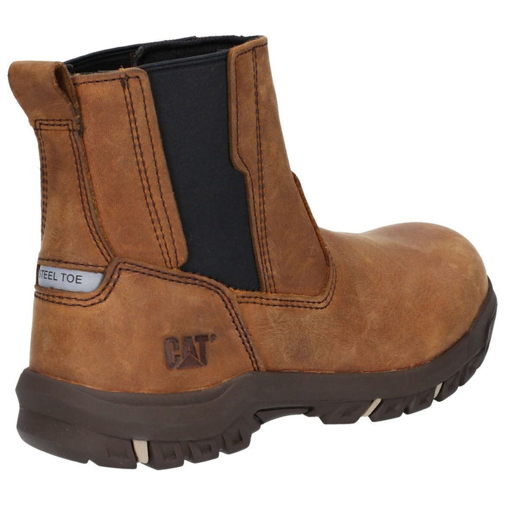 Caterpillar Abbey Slip-On Safety Boots-Butterscotch-2