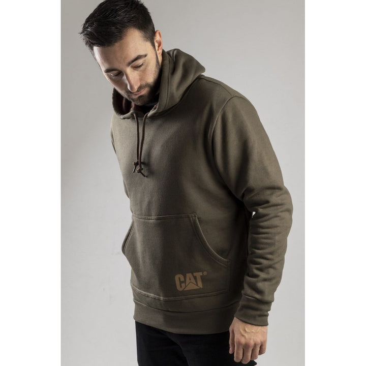 Caterpillar Basic Hoodie Sweatshirt-Cypress-4