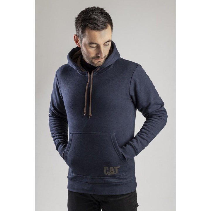 Caterpillar Basic Hoodie Sweatshirt-Eclipse-2