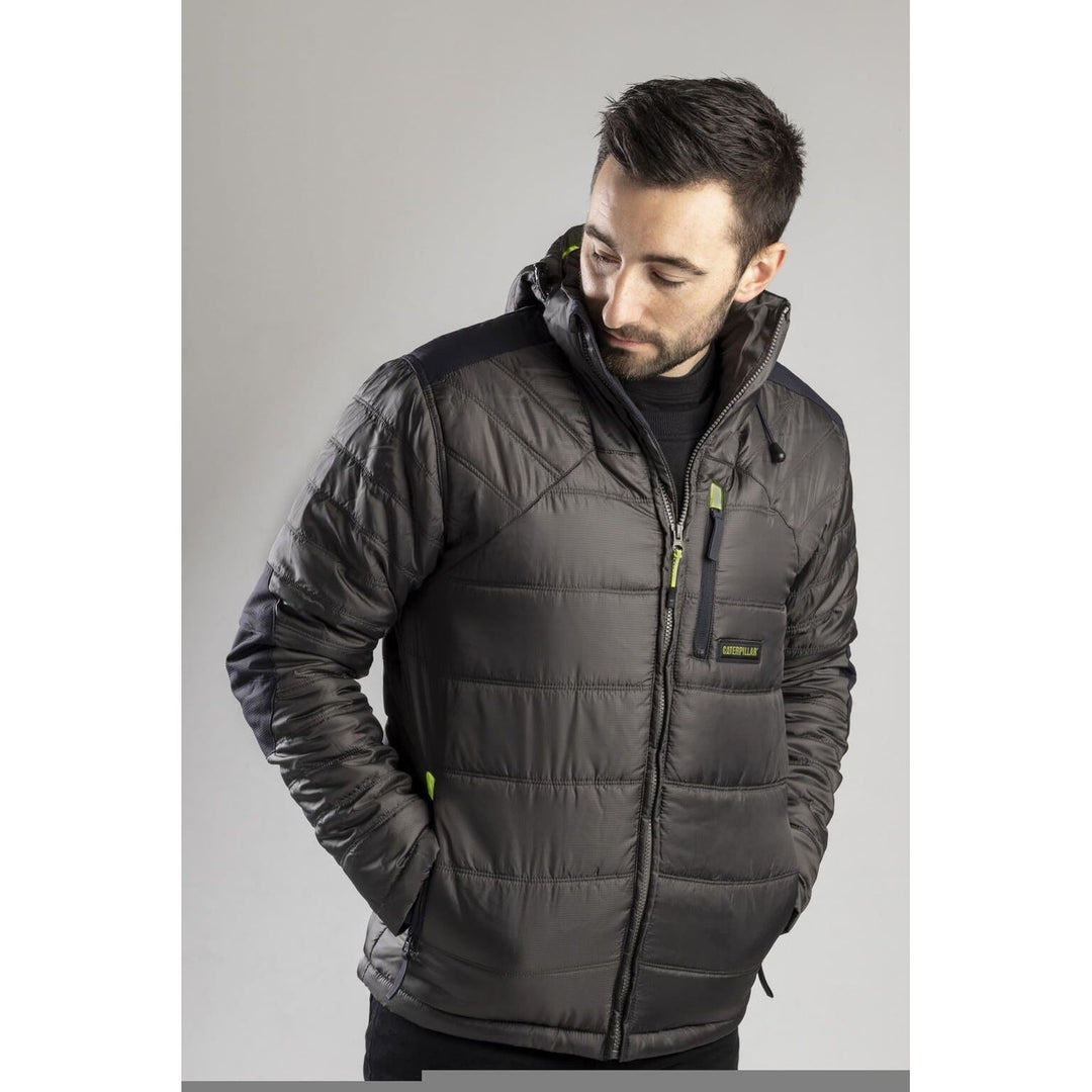 Caterpillar Boreas Insulated Puffer Jacket-Dark Shadow-4