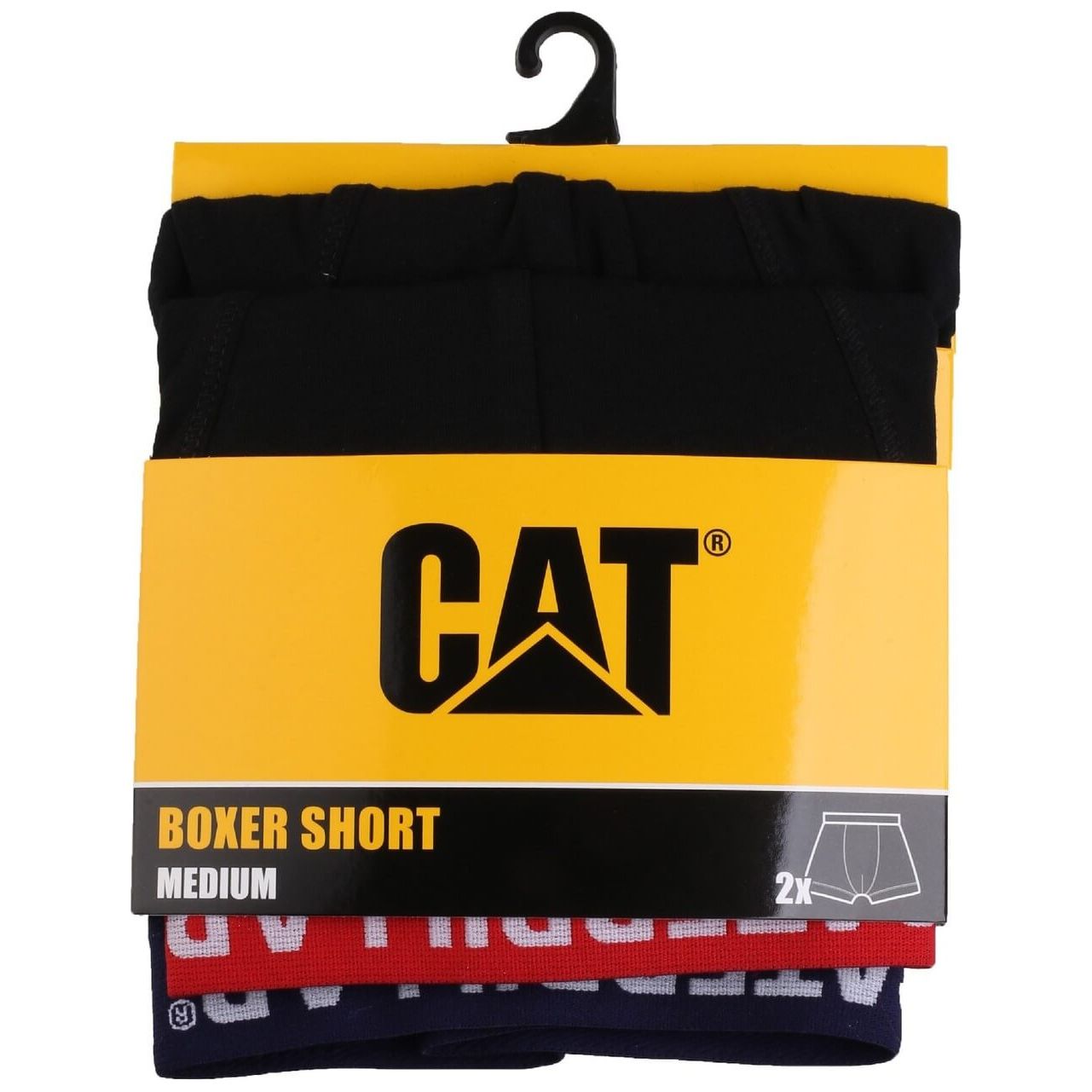 Caterpillar Boxer Shorts 2-Pack-Black-Fluro-2
