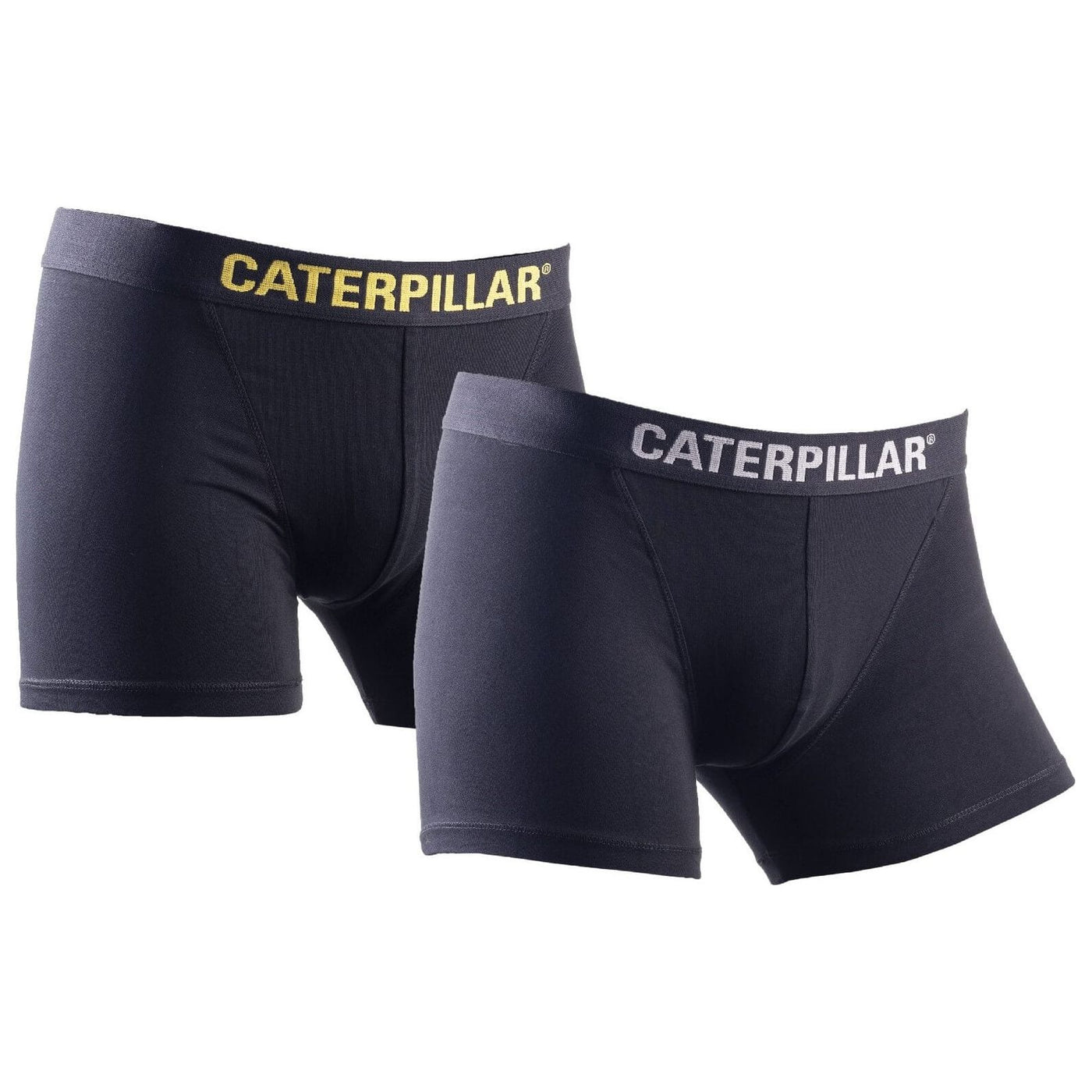 Caterpillar Boxer Shorts 2-Pack-Black-Yellow-Charcoal-Main