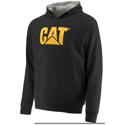 Caterpillar CAT Trademark Logo Lined Hoodie-Black-Main