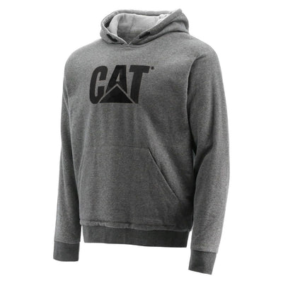 Caterpillar CAT Trademark Logo Lined Hoodie-Dark Heather-Main