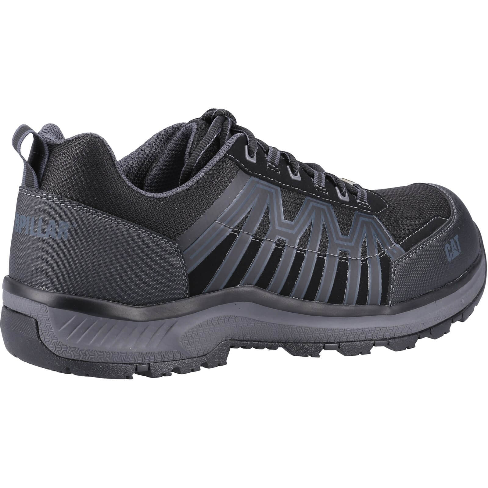 Caterpillar Charge – Stivali Di Sicurezza Uomo, S3, Punta Composita, Suola In Gomma Antiscivolo SRC, Colore Nero