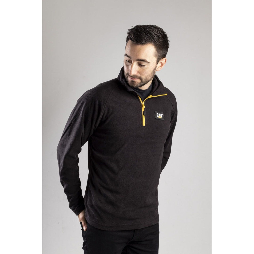 Caterpillar Concord Fleece Pullover-Black-2