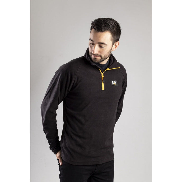 Caterpillar Concord Fleece Pullover-Black-2