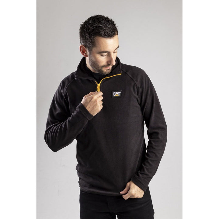 Caterpillar Concord Fleece Pullover-Black-4