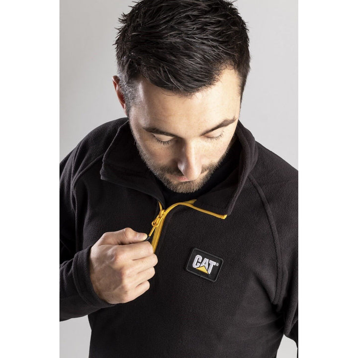 Caterpillar Concord Fleece Pullover-Black-6