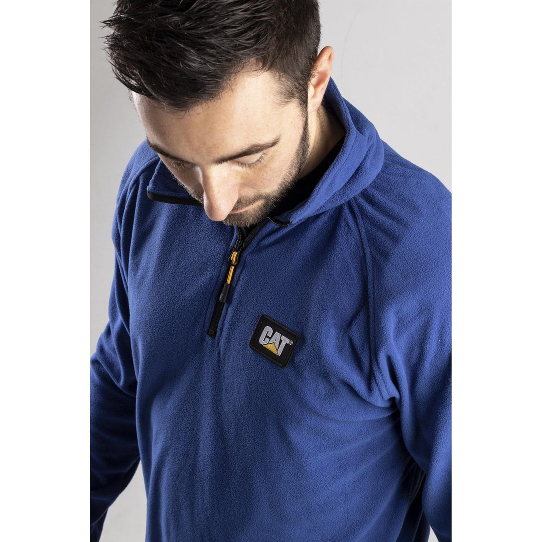 Caterpillar Concord Fleece Pullover-Bright Blue-6