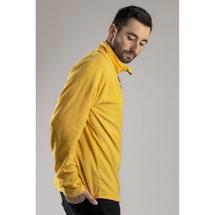 Caterpillar Concord Fleece Pullover-Yellow-4