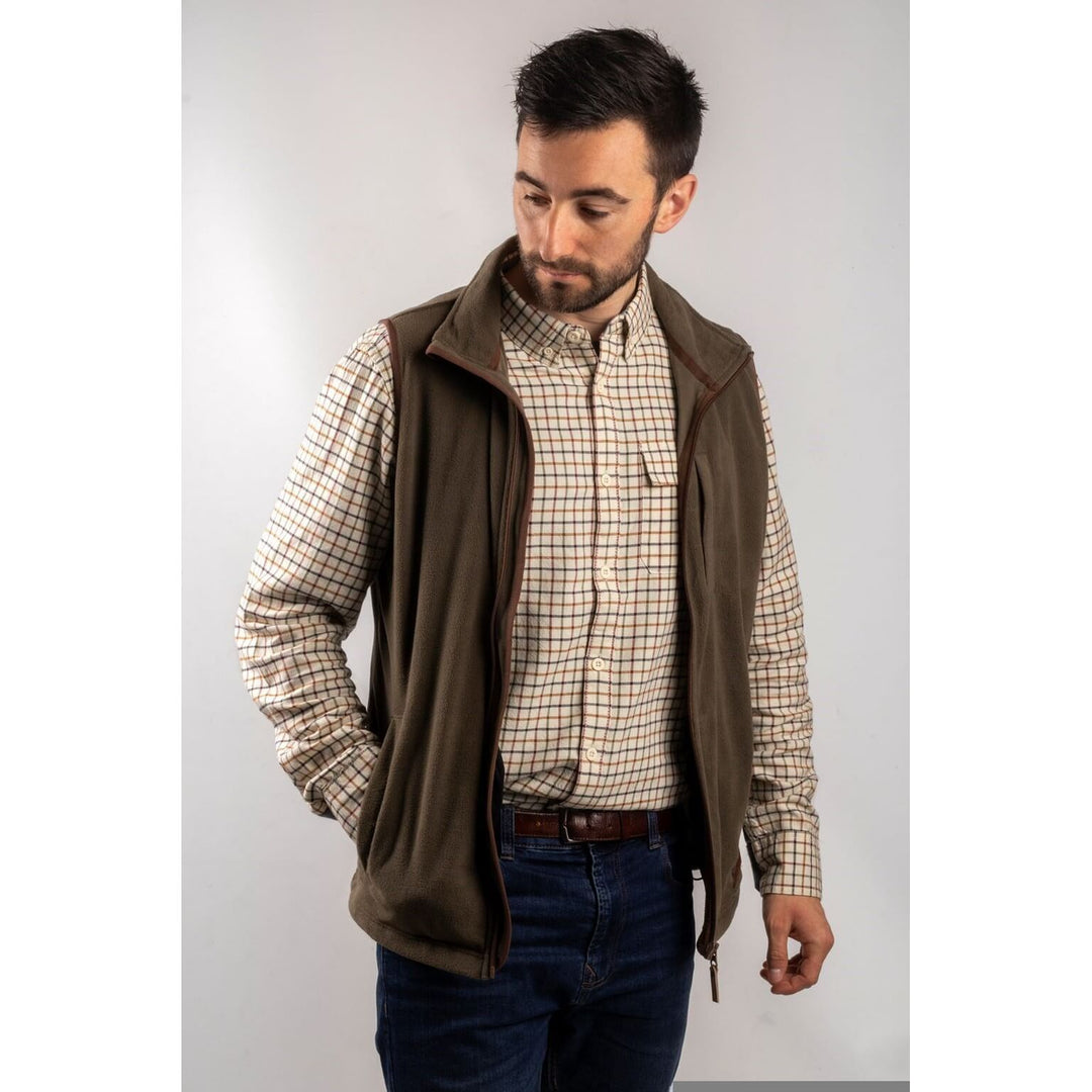 Caterpillar Concord Fleece Vest-Cypress-3