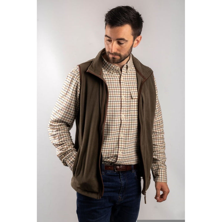 Caterpillar Concord Fleece Vest-Cypress-3