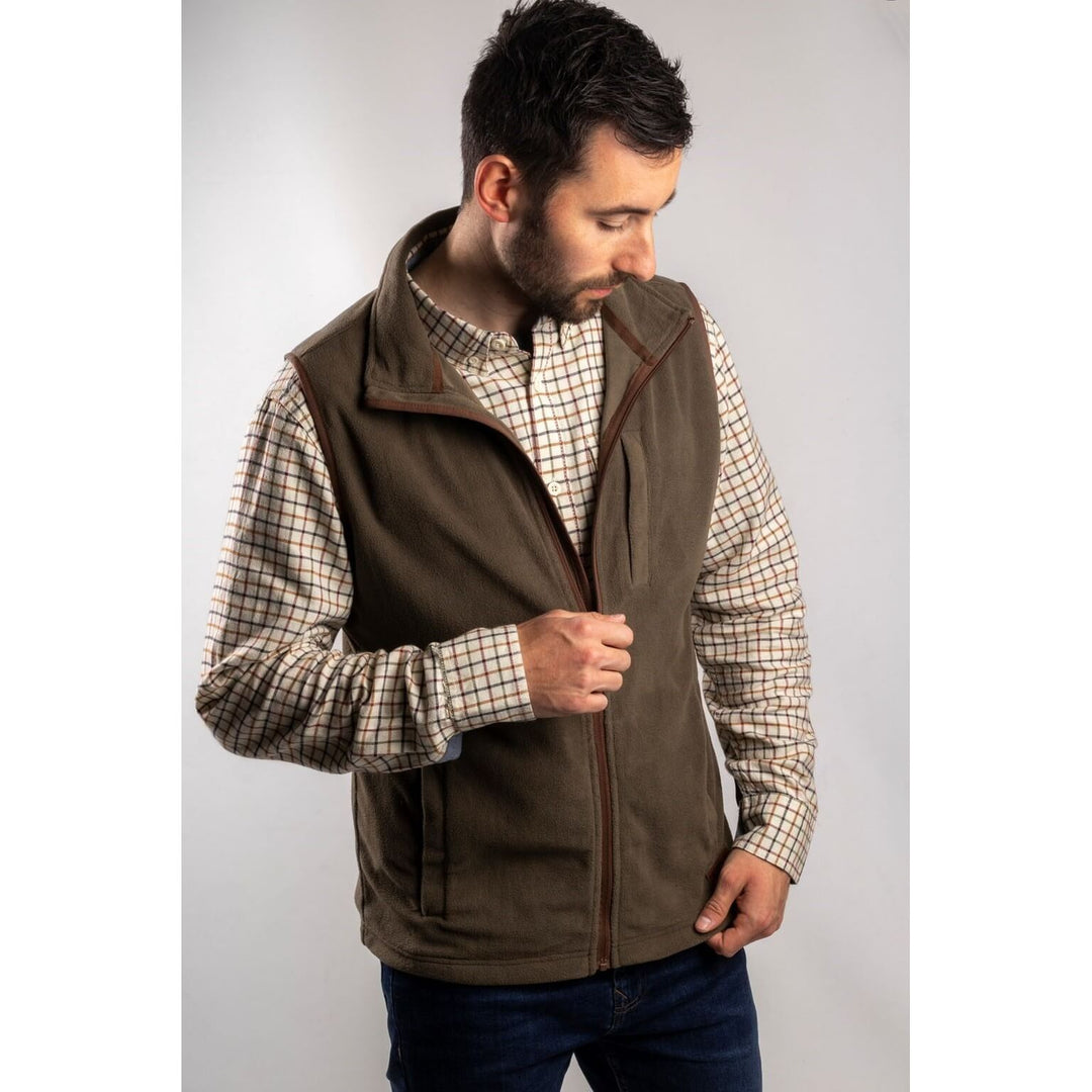 Caterpillar Concord Fleece Vest-Cypress-4