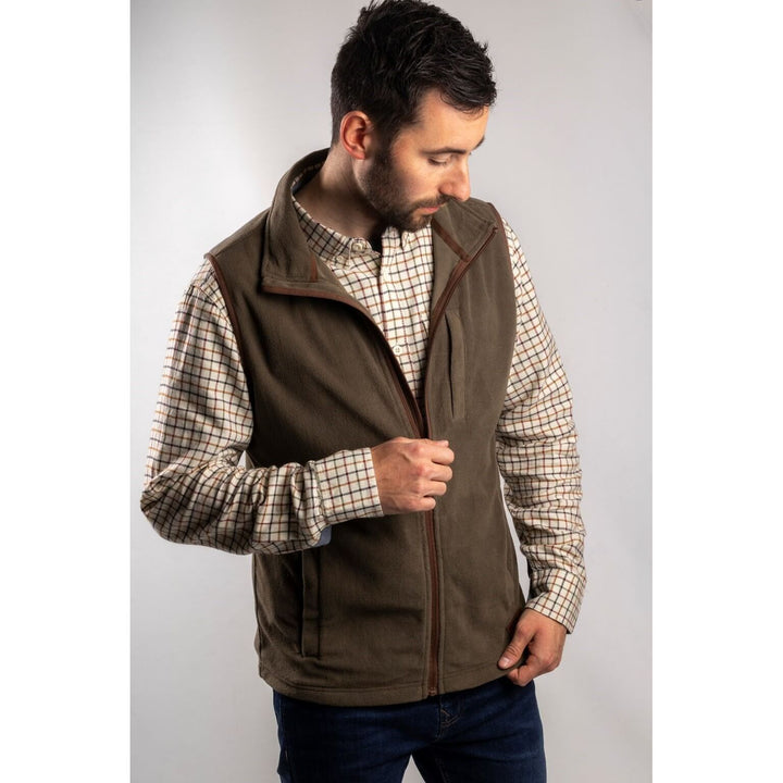 Caterpillar Concord Fleece Vest-Cypress-4