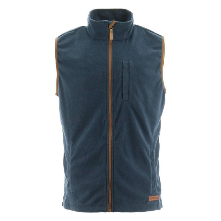 Caterpillar Concord Fleece Vest-Eclipse-Main #colour_eclipse_navy_blue