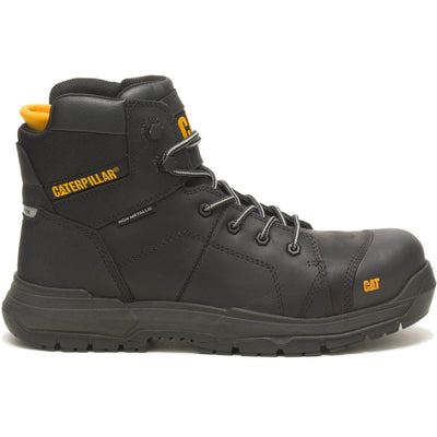 Caterpillar Crossrail 2.0 S3 Waterproof Safety Boots Black 7#colour_black