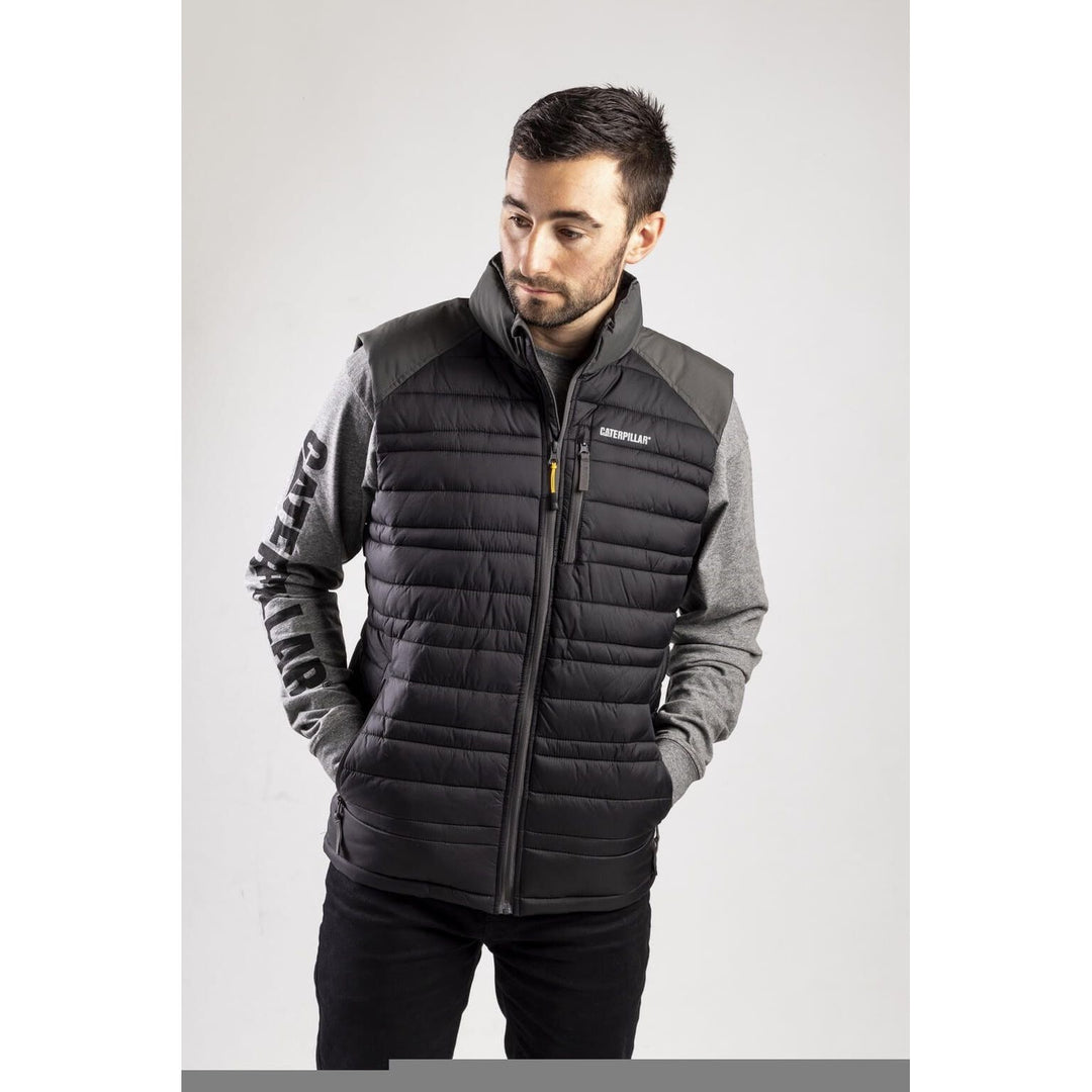 Caterpillar Defender Insulated Vest-Black-2