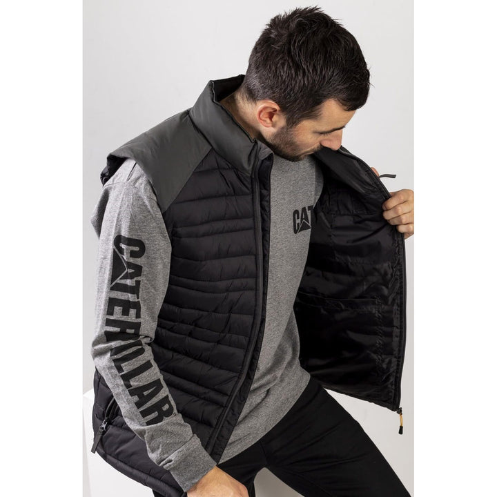 Caterpillar Defender Insulated Vest-Black-8