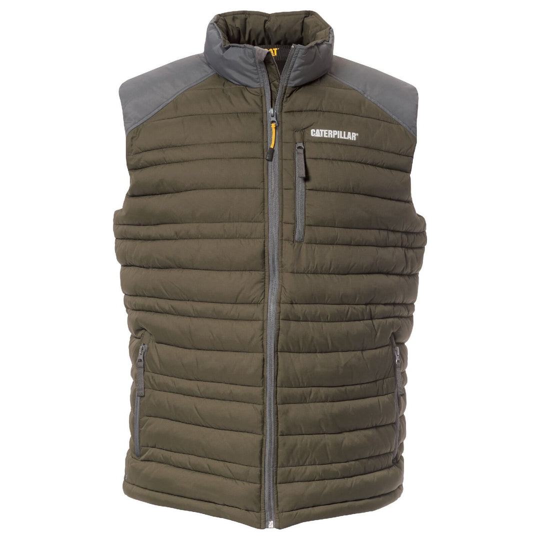 Caterpillar Defender Insulated Vest-Moss-Main