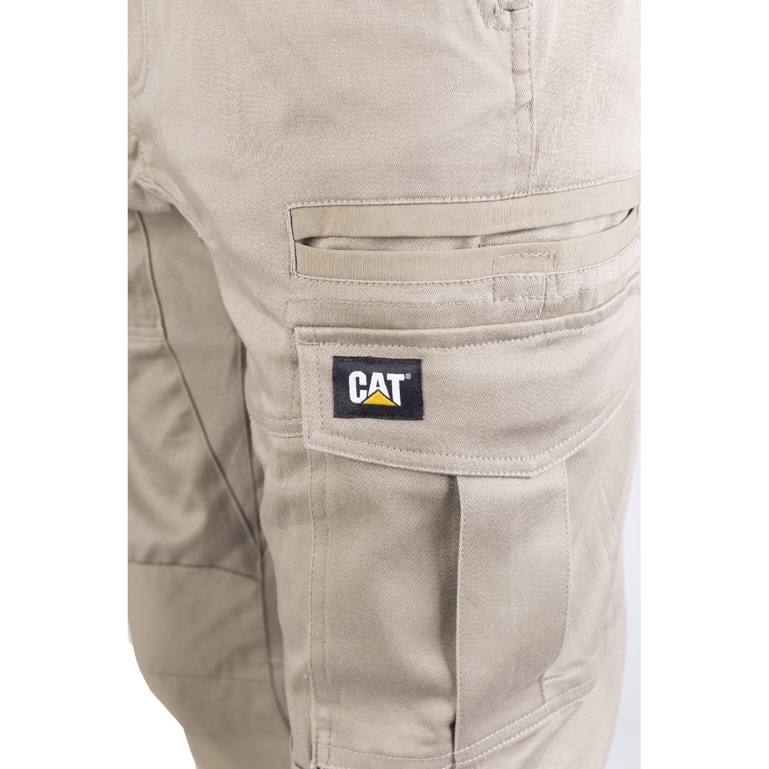 Caterpillar Dynamic Work Trousers-Khaki-5