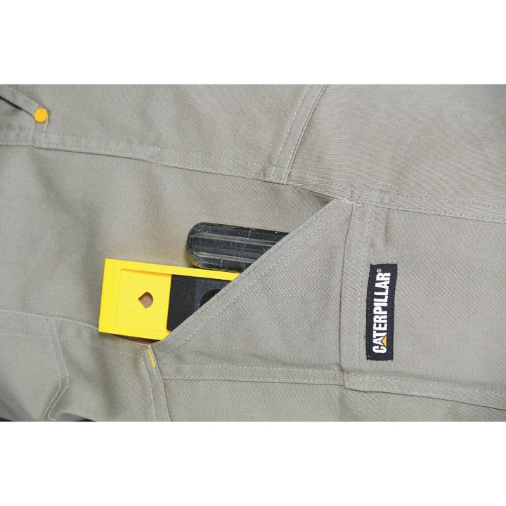 Caterpillar Dynamic Work Trousers-Khaki-7