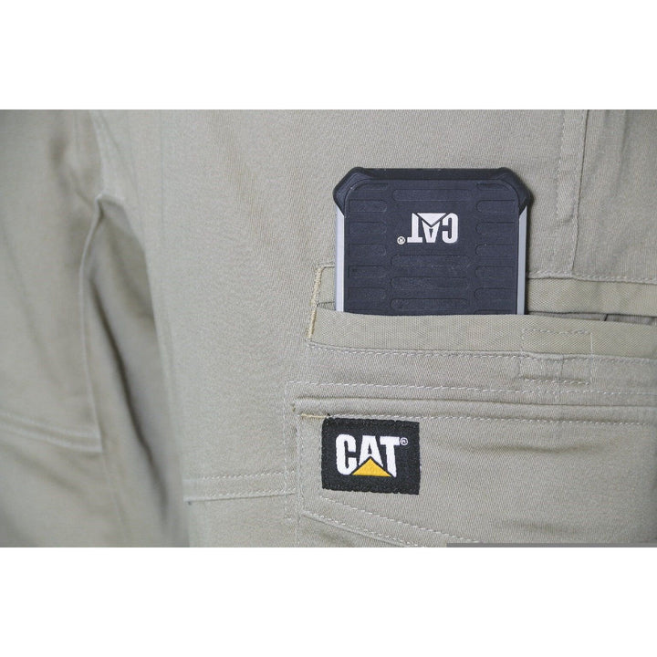 Caterpillar Dynamic Work Trousers-Khaki-8